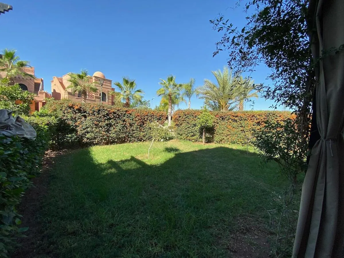 atlas golf resort marrakech duplex à 02 étages,jardin privé Marrakesh Appartement